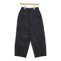 FREAK'S STORE 新品 コーデュロイバルーンパンツ 定価7480円 1142248903725 パンツ 24AW ブラック レディース フリークスストア【中古】5-0228T♪