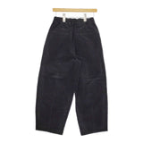 FREAK'S STORE 新品 コーデュロイバルーンパンツ 定価7480円 1142248903725 パンツ 24AW ブラック レディース フリークスストア【中古】5-0228T♪