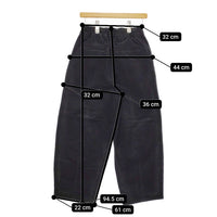 FREAK'S STORE 新品 コーデュロイバルーンパンツ 定価7480円 1142248903725 パンツ 24AW ブラック レディース フリークスストア【中古】5-0228T♪