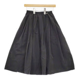 TRECODE トレコード MI-MOLLET 神戸・山の手スカート ポリエステル スカート ブラック レディース【中古】5-0509M♪