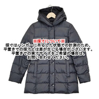 23区 洗える＆弱撥水 シレータフタ フーデッドダウンコート ミドル丈 定価30250円 サイズ38 ダウンコート ネイビー レディース 23区【中古】5-1012A◆