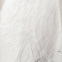 mina perhonen xa7249 choucho リネン エプロン エプロン ベージュ レディース ミナペルホネン【中古】5-0825G◎