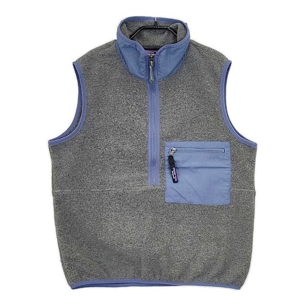 patagonia ウィメンズ シンチラベスト 22950 ベスト グレー ブルー レディース パタゴニア【中古】5-1002T∞
