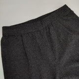 evam eva wool pants 定価24600円 E213K041 ウール ニット パンツ チャコールグレー レディース エヴァムエヴァ【中古】5-1002T∞