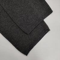 evam eva wool pants 定価24600円 E213K041 ウール ニット パンツ チャコールグレー レディース エヴァムエヴァ【中古】5-1002T∞