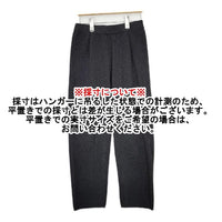 evam eva wool pants 定価24600円 E213K041 ウール ニット パンツ チャコールグレー レディース エヴァムエヴァ【中古】5-1002T∞