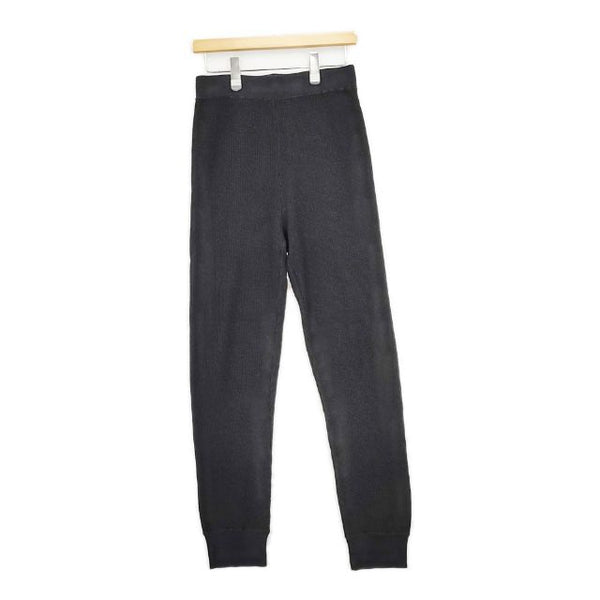Ron Herman TEN別注 3610600589 ウールコットン リブニット パンツ ブラック レディース ロンハーマン【中古】5-1002T∞