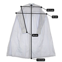 HAVERSACK ギャザーバンドカラーシャツワンピース 622325 サイズ1 ワンピース ライトブルー レディース ハバーサック【中古】5-0509M♪