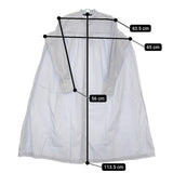 HAVERSACK ギャザーバンドカラーシャツワンピース 622325 サイズ1 ワンピース ライトブルー レディース ハバーサック【中古】5-0509M♪