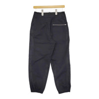 MHL. 595-3243501 サイズ1 ORGANIC COTTON GABARDINE パンツ 23AW ブラック レディース エムエイチエル【中古】5-0509M♪