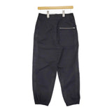 MHL. 595-3243501 サイズ1 ORGANIC COTTON GABARDINE パンツ 23AW ブラック レディース エムエイチエル【中古】5-0509M♪