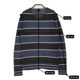Brooks Brothers アンサンブルニット ノースリーブニット カーディガン ネイビー ブラック レディース ブルックスブラザーズ【中古】5-0509M♪