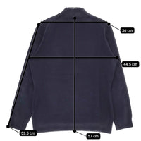 Brooks Brothers コットンナイロンニット 肩ボタン サイズM ニット ネイビー レディース ブルックスブラザーズ【中古】5-0509M♪