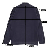 Brooks Brothers コットンナイロンニット 肩ボタン サイズM ニット ネイビー レディース ブルックスブラザーズ【中古】5-0509M♪