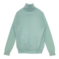Aquascutum カシミヤ100％ 日本製 セーター ニット ライトグリーン レディース アクアスキュータム【中古】5-1002T∞