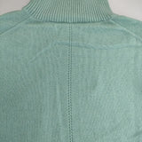 Aquascutum カシミヤ100％ 日本製 セーター ニット ライトグリーン レディース アクアスキュータム【中古】5-1002T∞