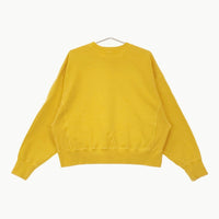Oblada オブラダ FADE ROBINSWEAT 定価26180円 F2410CU16 クルーネック スウェット イエロー レディース【中古】5-0328M♪