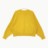 Oblada オブラダ FADE ROBINSWEAT 定価26180円 F2410CU16 クルーネック スウェット イエロー レディース【中古】5-0328M♪