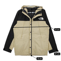THE NORTH FACE Mountain Light Jacket ゴアテックス NP11834 M マウンテンパーカー ベージュ ブラック メンズ ザノースフェイス【中古】5-0408M♪
