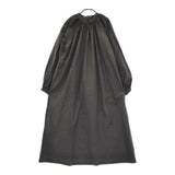nicholson and nicholson DRACENA サイズ38 コットン ギャザー ワンピース ブラック レディース ニコルソンアンドニコルソン【中古】5-0509M♪