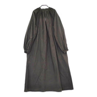 nicholson and nicholson DRACENA サイズ38 コットン ギャザー ワンピース ブラック レディース ニコルソンアンドニコルソン【中古】5-0509M♪