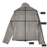 patagonia リツールスナップTフリースプルオーバージャケット 25441 サイズS ブルゾン グレー レディース パタゴニア【中古】5-1008T♪