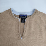 patagonia ウール キーネック 51245 セーター ニット ベージュ レディース パタゴニア【中古】5-1002T∞