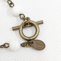 Kanami bijoux すずらん アクセサリー ネックレス グリーン ホワイト レディース カナミビジュー【中古】5-0409G◎