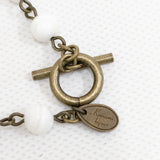 Kanami bijoux すずらん アクセサリー ネックレス グリーン ホワイト レディース カナミビジュー【中古】5-0409G◎