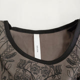 Kelen エンブロイダリー デザインプルオーバーワンピース YERY 定価18920円 LKL22FOP6 ワンピース グレージュ レディース ケレン【中古】5-0509M♪