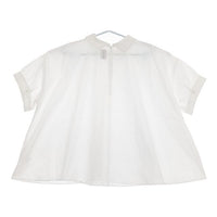 休日と詩 ハニーアップルブラウス portom23051 半袖 ブラウス シャツ ホワイト 休日と詩 5-0612S 258668 休日と詩 ハニーアップルブラウス portom23051 半袖 ブラウス