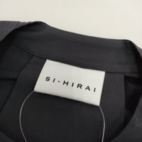 SI-HIRAI タイプライター タック CHSS18-3706 サイズ38 コットン ワンピース ネイビー レディース スーヒライ【中古】5-0412M△