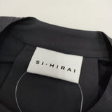 SI-HIRAI タイプライター タック CHSS18-3706 サイズ38 コットン ワンピース ネイビー レディース スーヒライ【中古】5-0412M△
