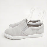 Clarks レザー サイズUK4 US6.5 スリッポン グレー レディース クラークス【中古】5-1203G◎