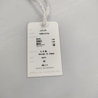 mina perhonen tambourine ss3105 ノースリーブドレス 刺繍 ワンピース ネイビー レディース ミナペルホネン【中古】5-0604S∞
