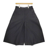 mina perhonen lune コットンシルク ワイドパンツ ガウチョ ts4321 パンツ ブラック レディース ミナペルホネン【中古】5-0412M△