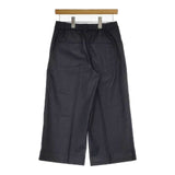 J.PRESS 新品 洗える 吸水速乾 コットン麻シェルドライ クロップド パンツ 定価20900円 パンツ チャコールグレー レディース ジェイプレス【中古】5-0601M∞