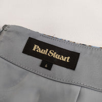 PAUL STUART ペイズリー柄 サイズ6 K1S21-342-20 スカート ライトブルー レディース ポールスチュアート【中古】5-0412M△