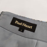 PAUL STUART ペイズリー柄 サイズ6 K1S21-342-20 スカート ライトブルー レディース ポールスチュアート【中古】5-0412M△