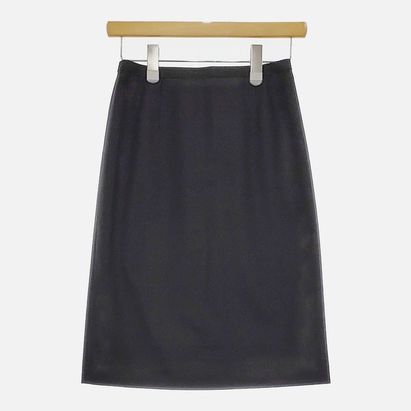 Brooks Brothers タイトスカート 61-21-8001 ウール スカート ブラック レディース ブルックスブラザーズ【中古】5-0412M△