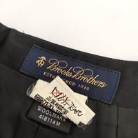 Brooks Brothers タイトスカート 61-21-8001 ウール スカート ブラック レディース ブルックスブラザーズ【中古】5-0412M△