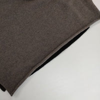 gasa 刺繍 ロゴ ウールアンゴラ セーター ニット ブラック ブラウン グレージュ レディース ガサ【中古】5-1002T∞