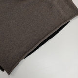 gasa 刺繍 ロゴ ウールアンゴラ セーター ニット ブラック ブラウン グレージュ レディース ガサ【中古】5-1002T∞