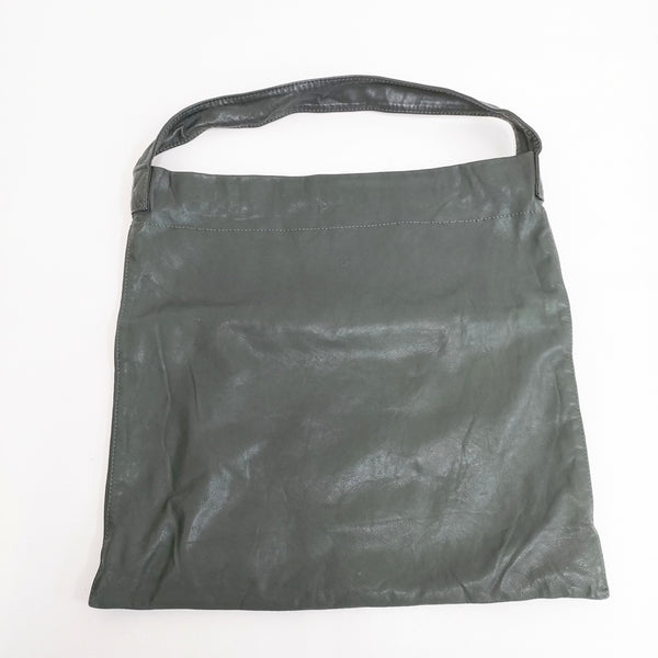 ARTS&SCIENCE Original tote M オリジナルトートM レザーバッグ 革 ショルダーバッグ グリーン レディース アーツ&サイエンス【中古】5-0409G◎