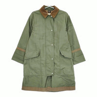 or Slow/fennica PYRO COAT パイロコート サイズ0 ミリタリーコート カーキ レディース オアスロウ/フェニカ【中古】5-0328M♪