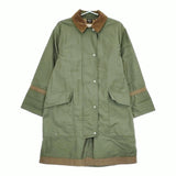 or Slow/fennica PYRO COAT パイロコート サイズ0 ミリタリーコート カーキ レディース オアスロウ/フェニカ【中古】5-0328M♪