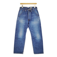 Ordinary fits/BIG MAC ストレート サイズS デニムパンツ ブルー レディース オーディナリーフィッツ/ビッグマック【中古】5-0328G♪