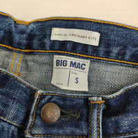 Ordinary fits/BIG MAC ストレート サイズS デニムパンツ ブルー レディース オーディナリーフィッツ/ビッグマック【中古】5-0328G♪