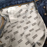 Ordinary fits/BIG MAC ストレート サイズS デニムパンツ ブルー レディース オーディナリーフィッツ/ビッグマック【中古】5-0328G♪