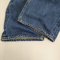 Ordinary fits/BIG MAC ストレート サイズS デニムパンツ ブルー レディース オーディナリーフィッツ/ビッグマック【中古】5-0328G♪